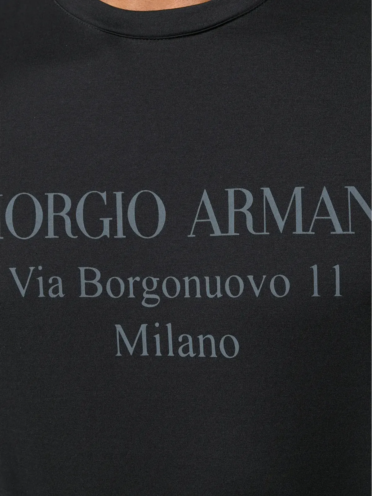Giorgio Armani ロゴTシャツ - 画像5