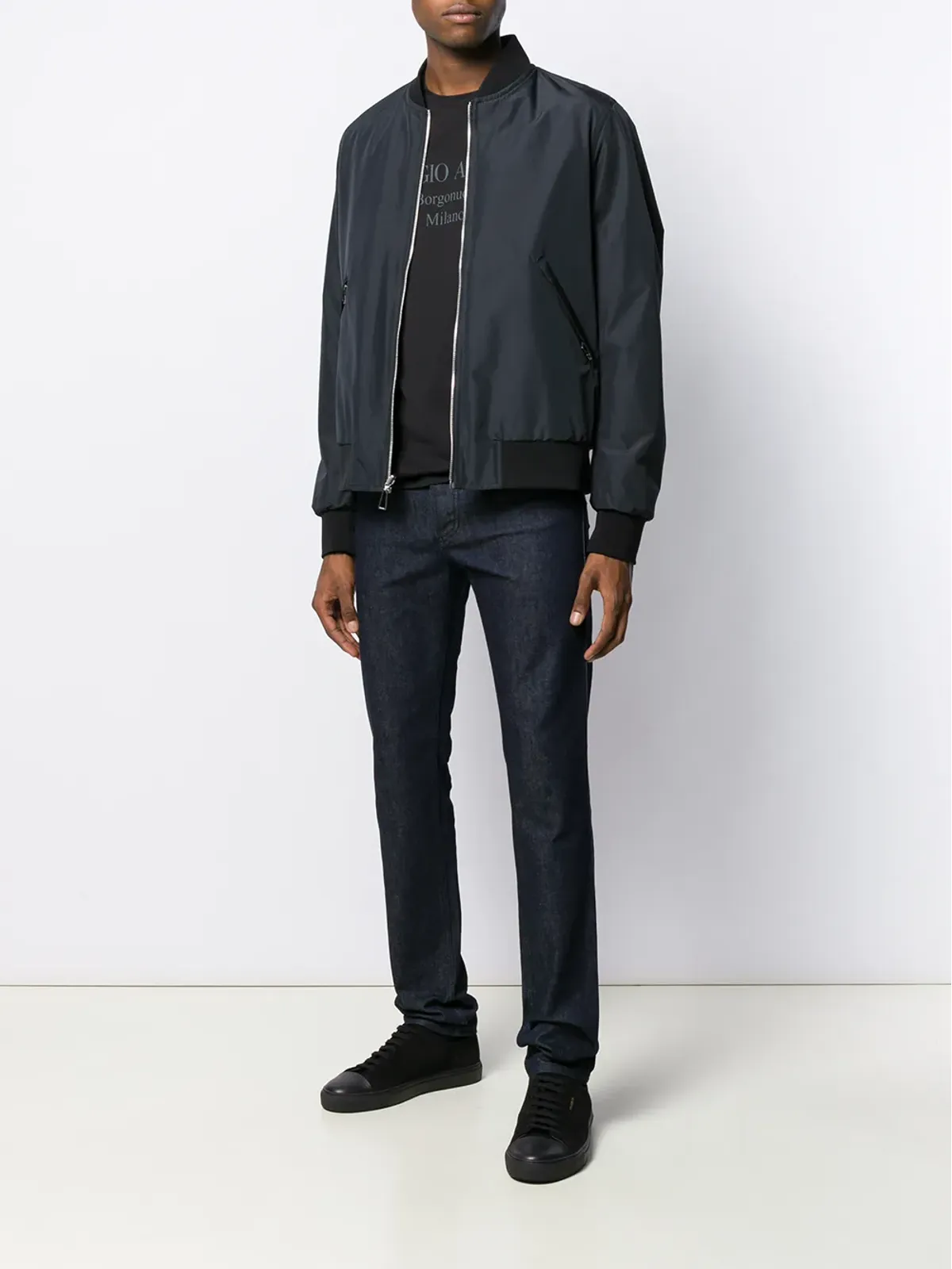 Giorgio Armani ロゴTシャツ - 画像2