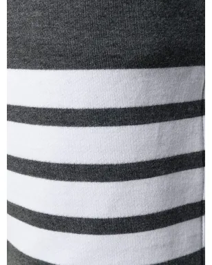 Thom Browne 4バー・ストライプ トーン トラックショーツ - グレー - サムネイル2