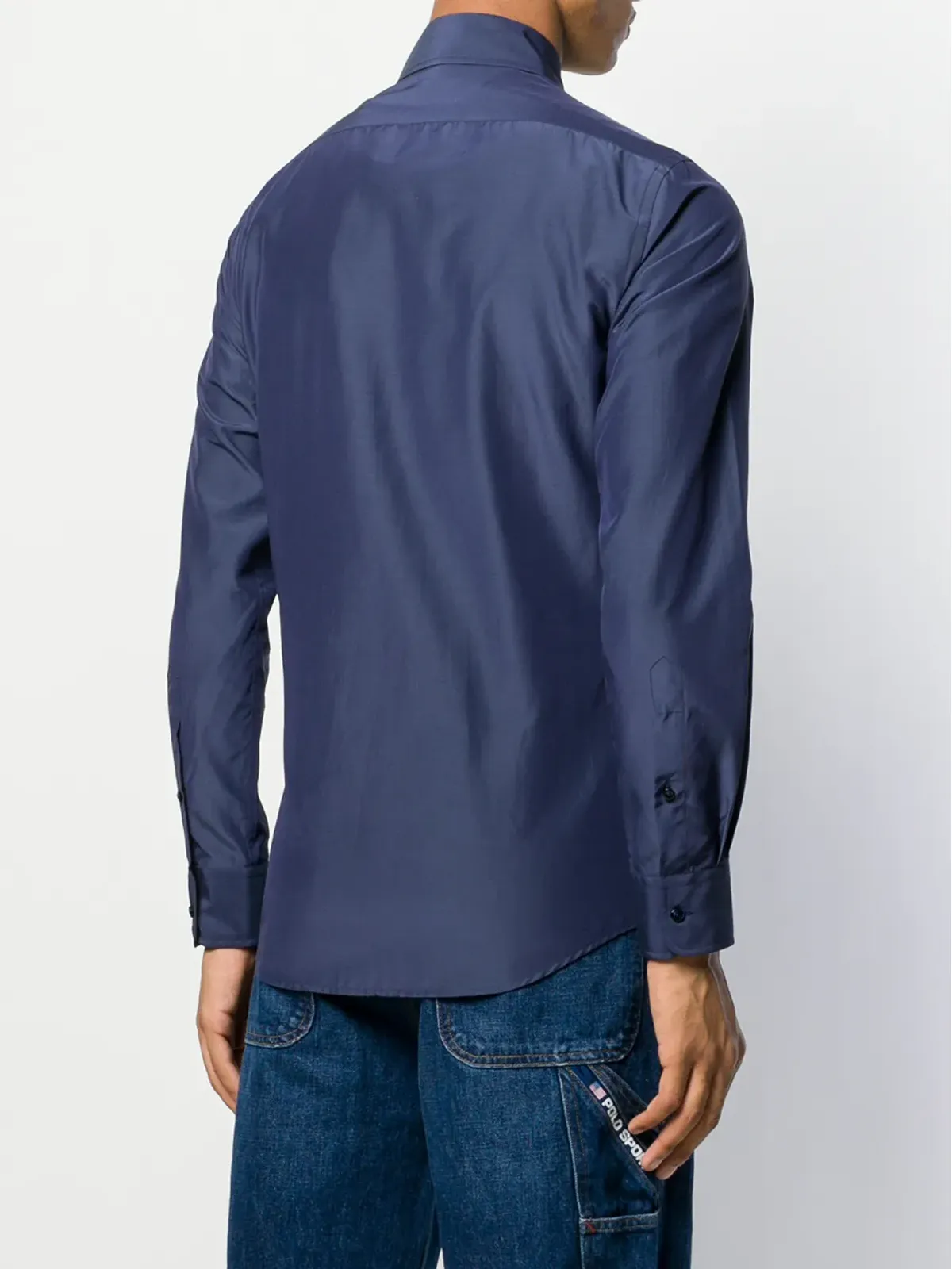 Ralph Lauren Purple Label グラフィックノーティカルプリントシャツ - ブルー - 画像4