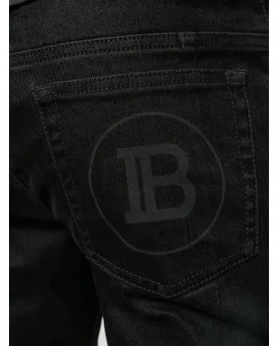 Balmain スリムフィット パネル入りジーンズ - サムネイル5