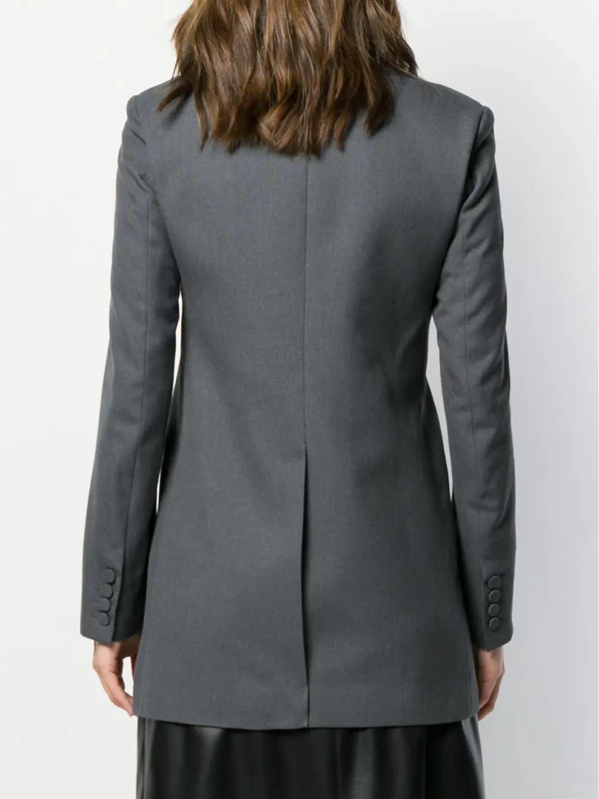 Rokh duffle single breasted jacket - Grey - 画像4