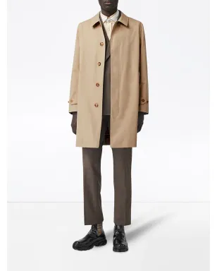 Burberry コットンギャバジン カーコート - ブラウン - サムネイル2