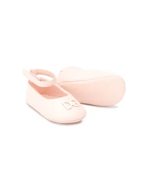 Dolce & Gabbana Kids レザー バレリーナシューズ - サムネイル2