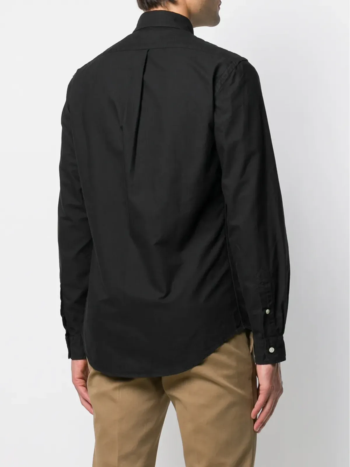 Polo Ralph Lauren スリムフィット ボタンダウンシャツ - ブラック - 画像4