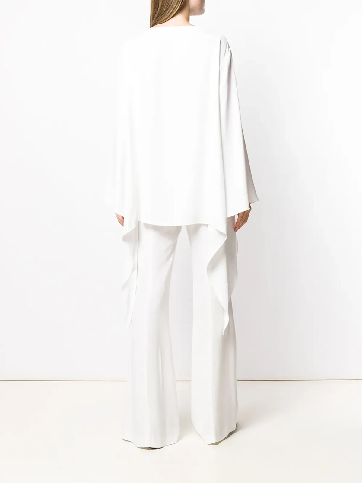 Alberta Ferretti ドレープディテール ブラウス - 画像4