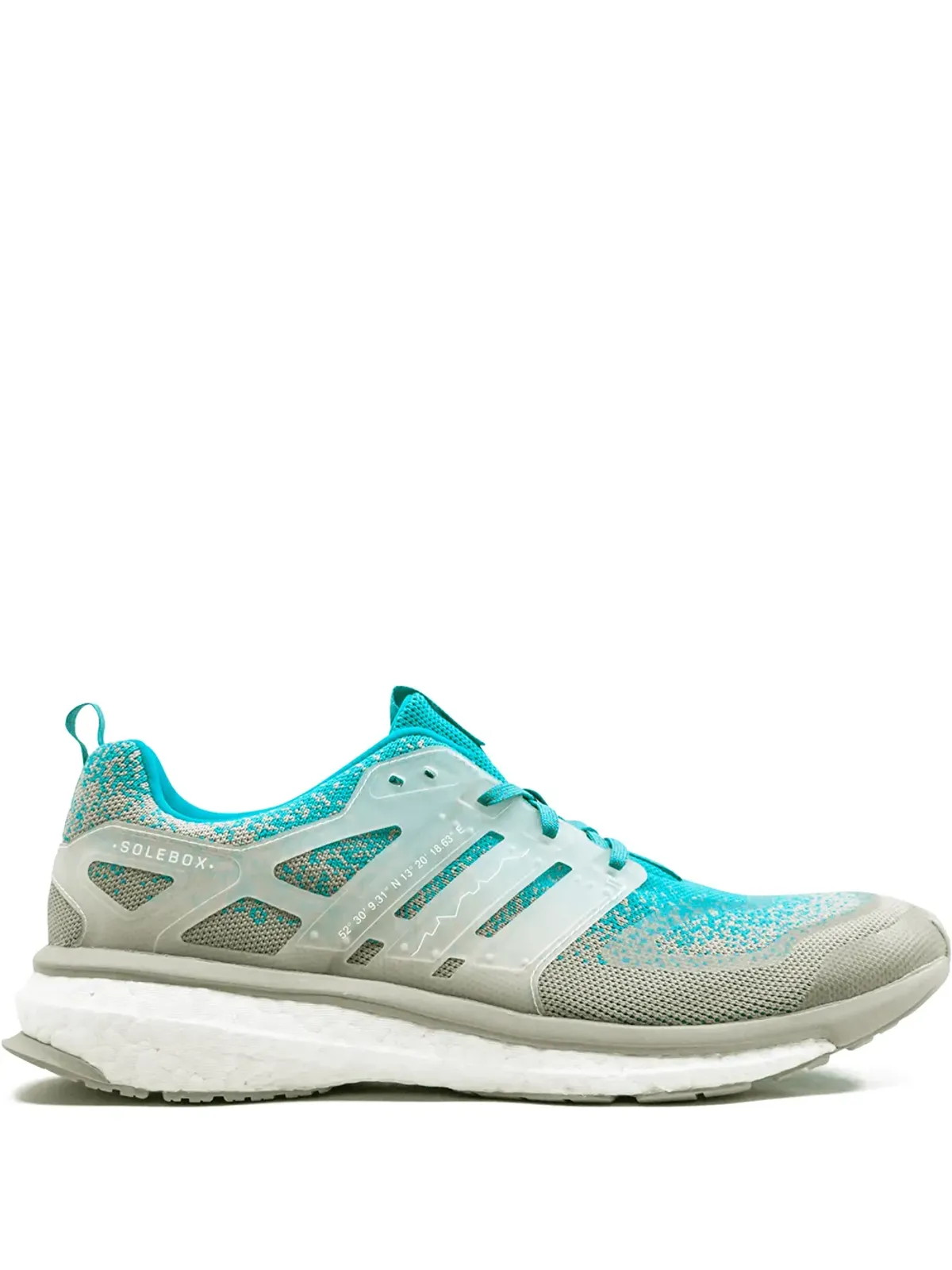 adidas Energy Boost S.E ミッドブルー/ホワイト/グレー スニーカー - 画像1