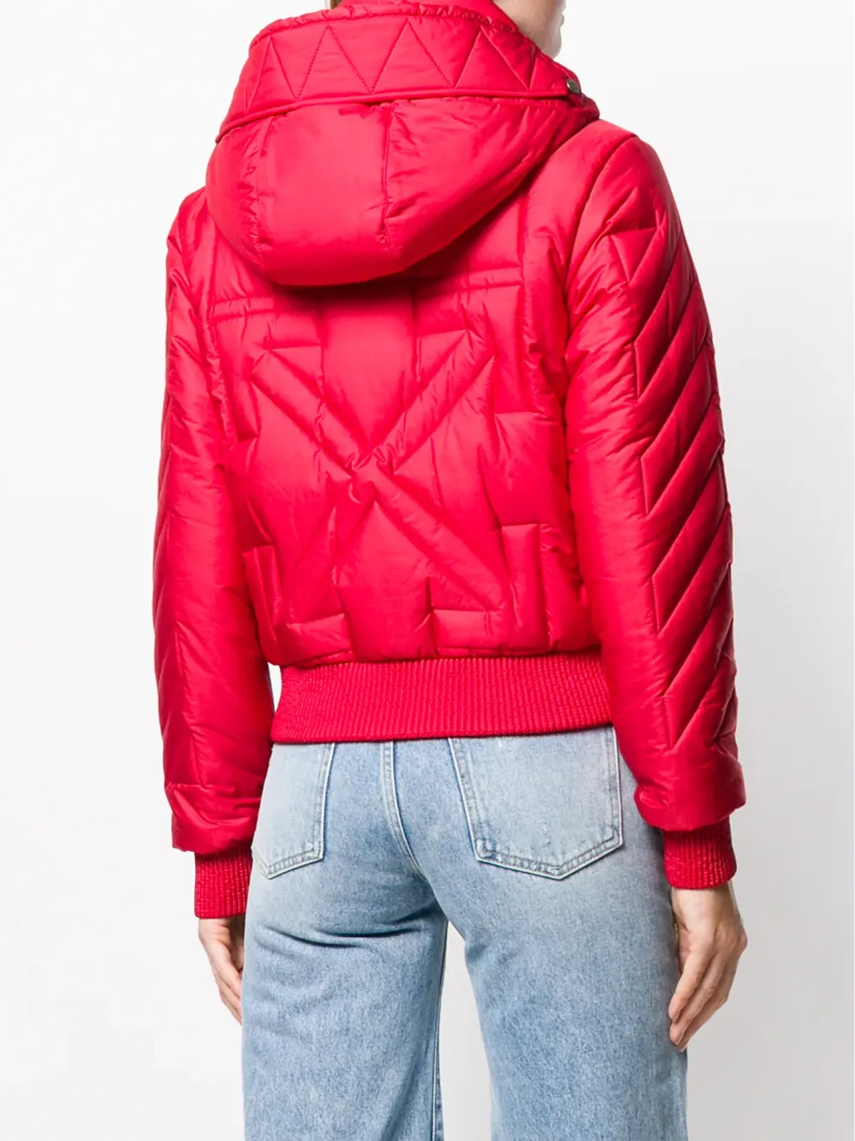 Off-White クロップドパデッドコート - 画像4