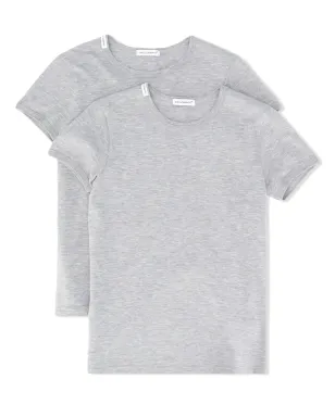 Dolce & Gabbana Kids コットンTシャツ（2枚組）- グレー - サムネイル1