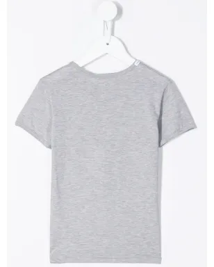 Dolce & Gabbana Kids コットンTシャツ（2枚組）- グレー - サムネイル3