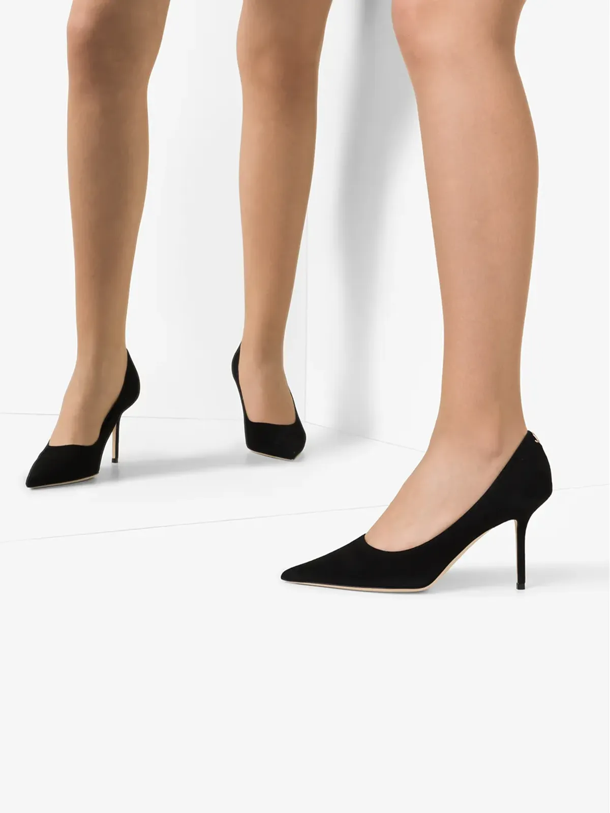 Jimmy Choo Love 85 ポインテッドトゥ ヒールパンプス - 画像3