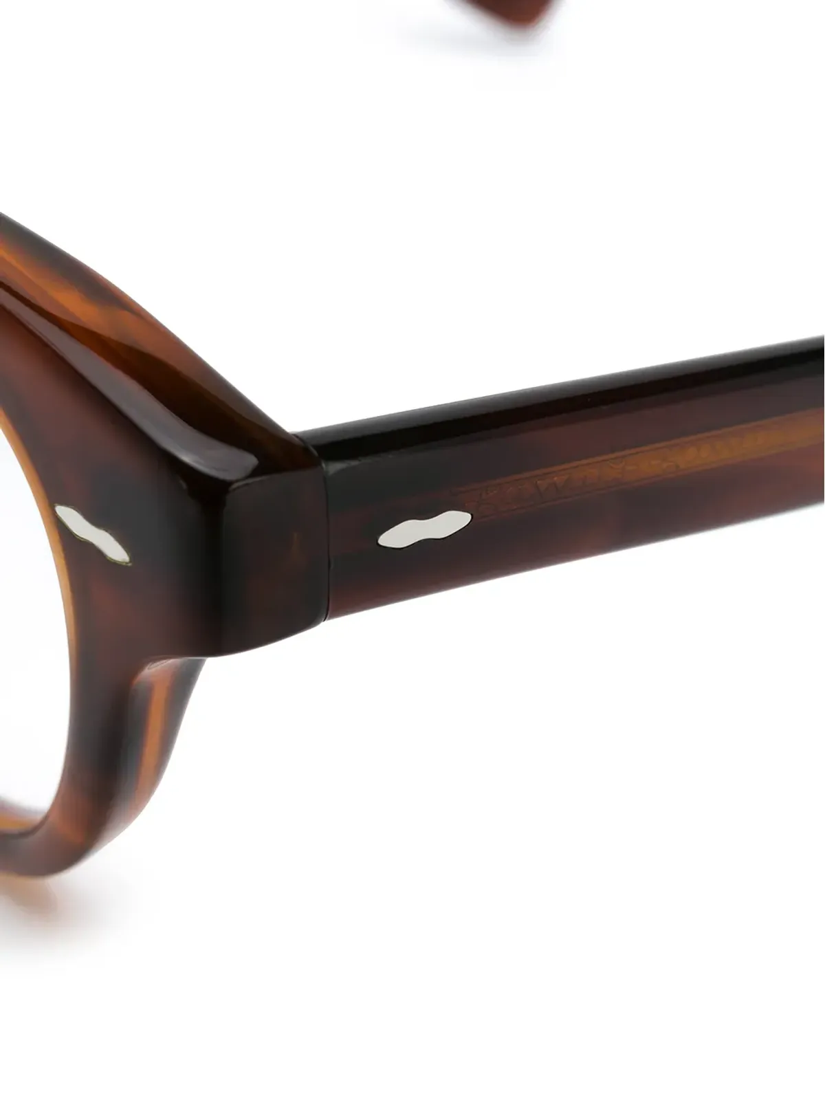 Oliver Peoples キャリー・グラント眼鏡（ブラウン） - 画像3