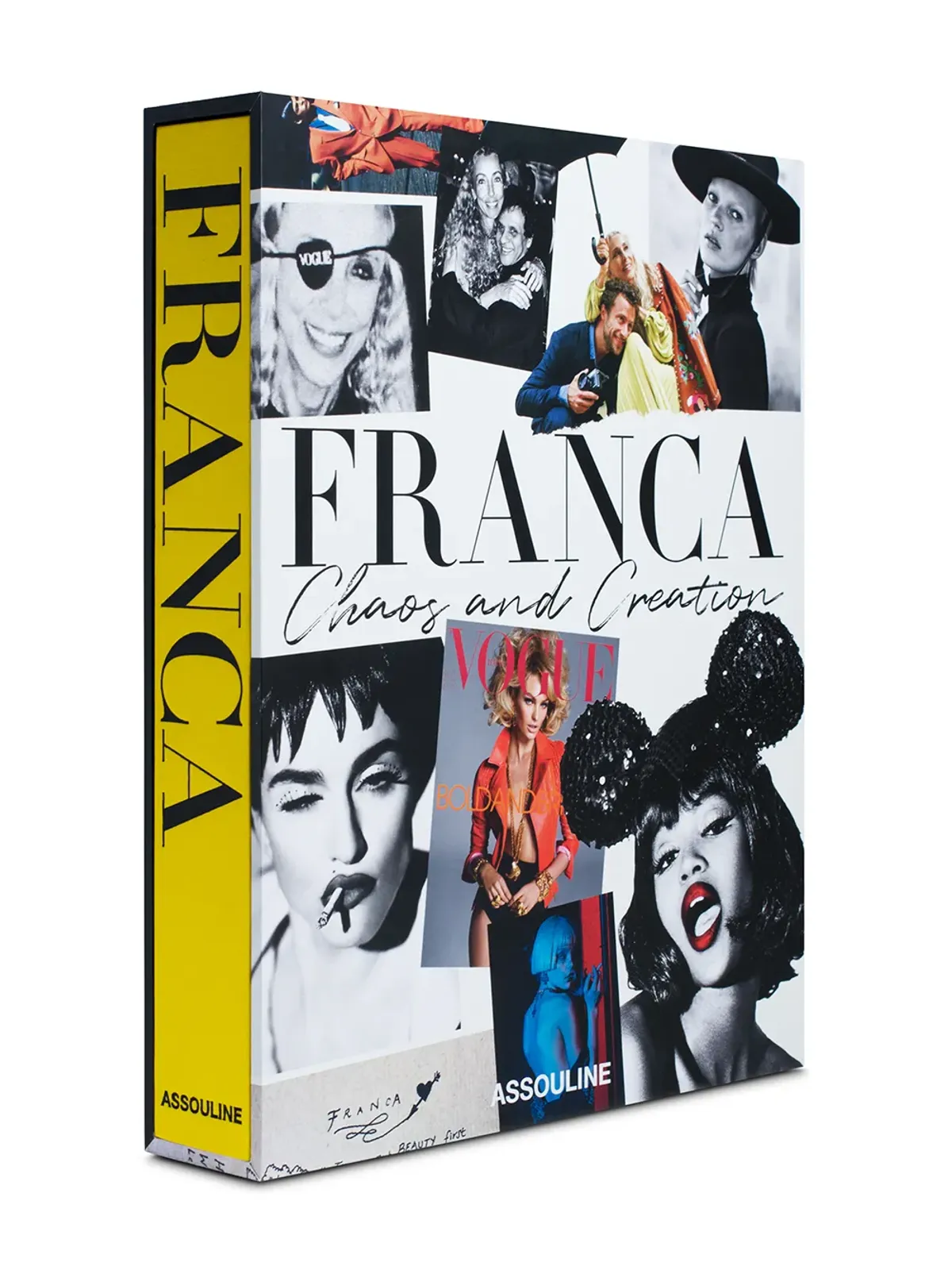 Assouline Franca: Chaos & Creation book - White - 画像2