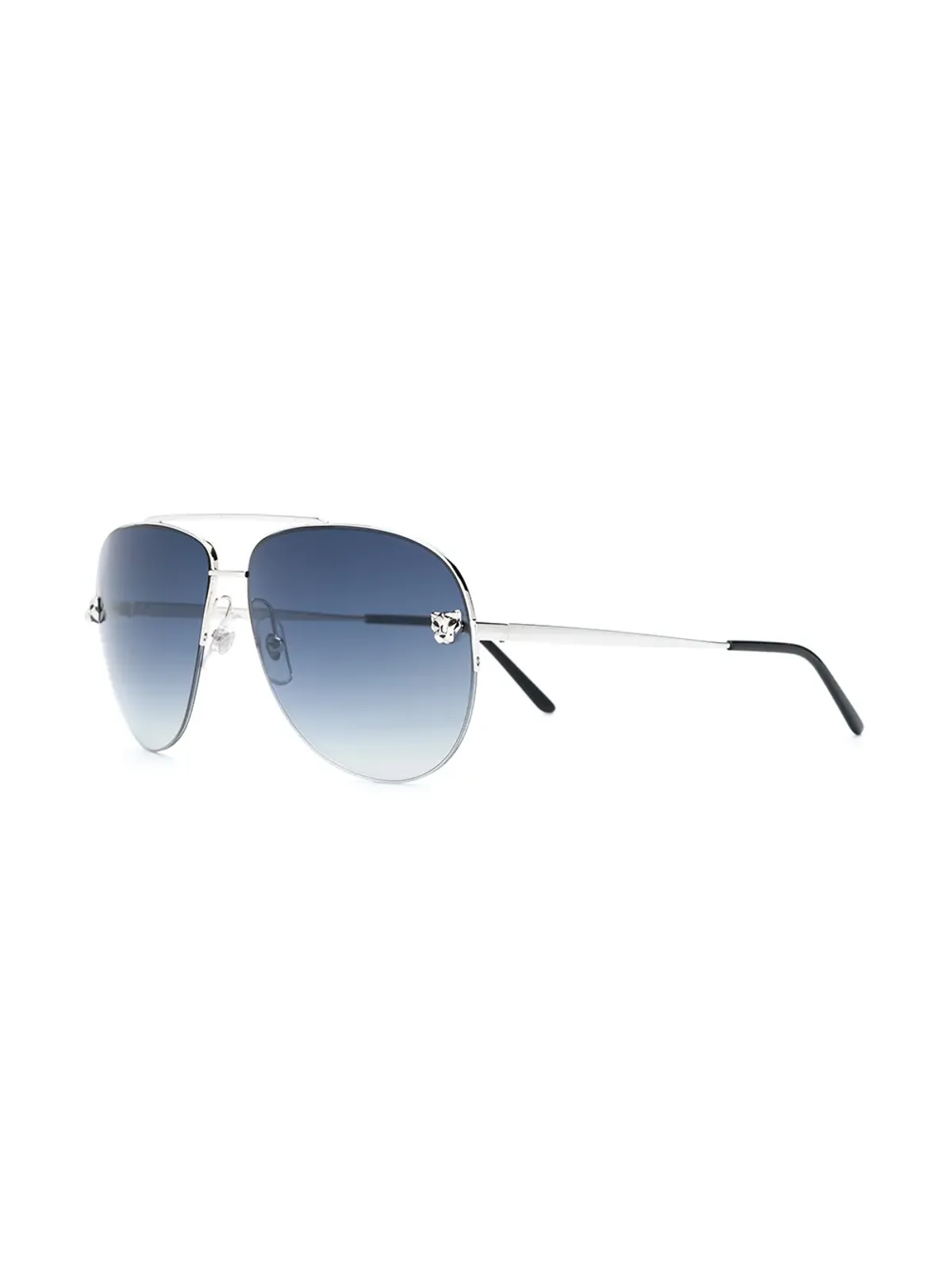 Cartier Eyewear タイガー アビエータ サングラス - 画像2