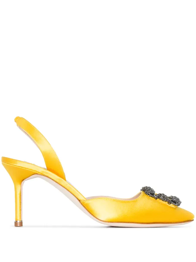 Manolo Blahnik Manolo Blahnik Hangisi スリングバックパンプスの商品画像