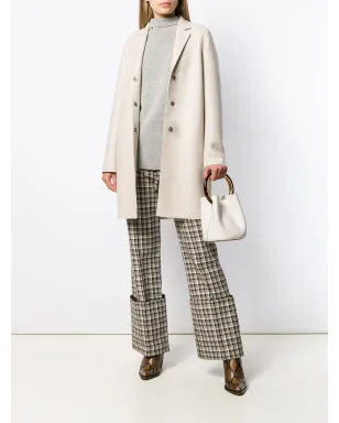 Harris Wharf London シングルブレストコート - サムネイル2