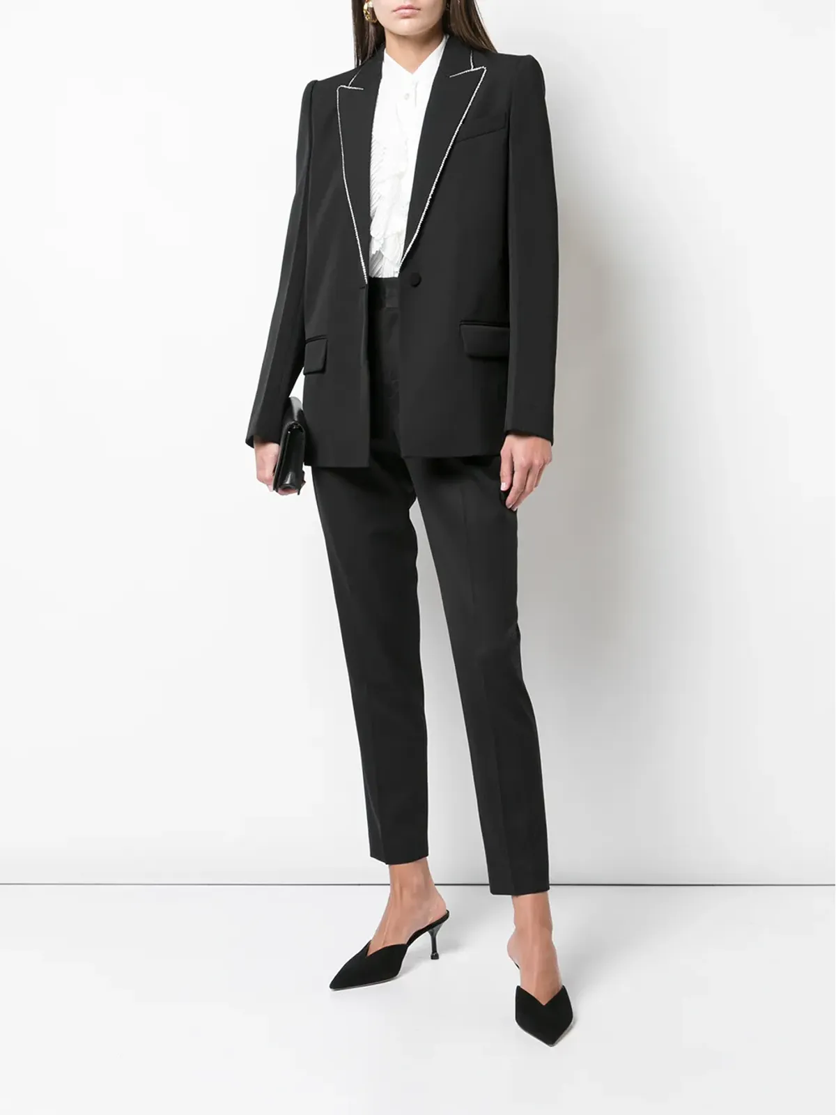 Givenchy 装飾ラペルブレザー - 画像2