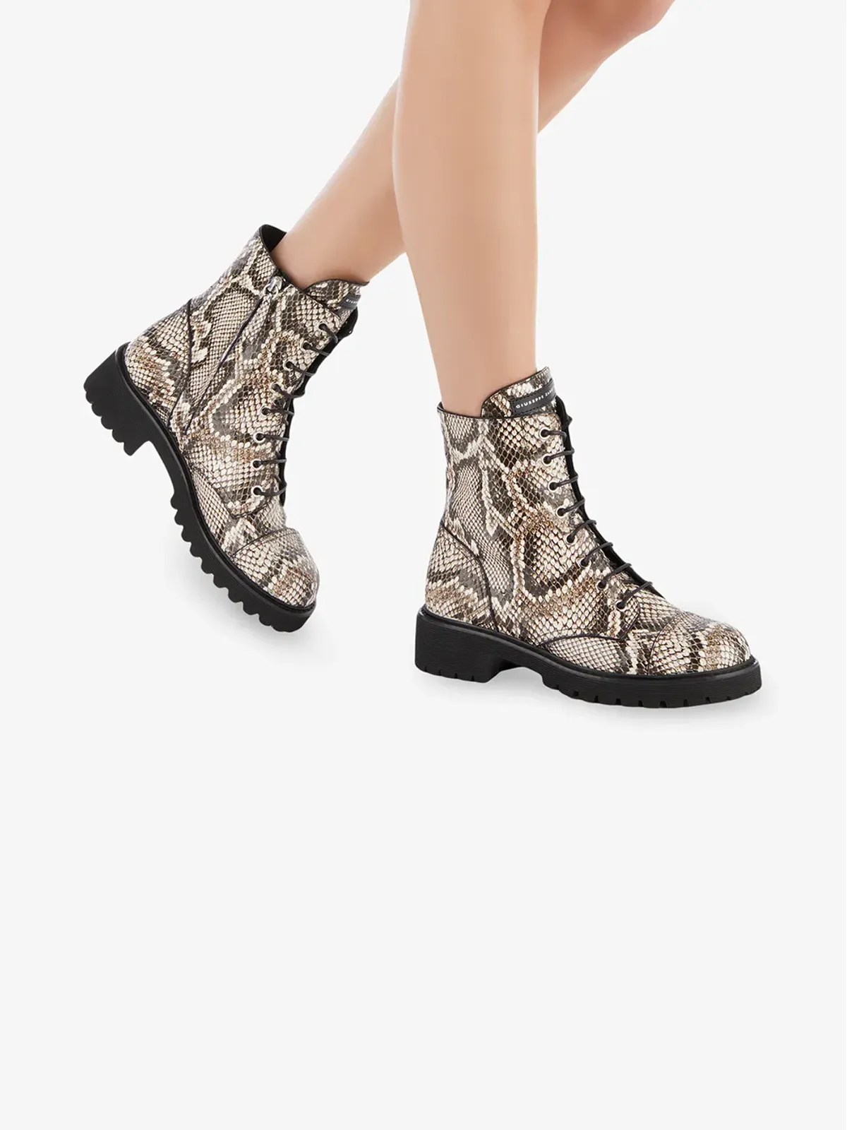 Giuseppe Zanotti Thora レースアップブーツ - 画像5