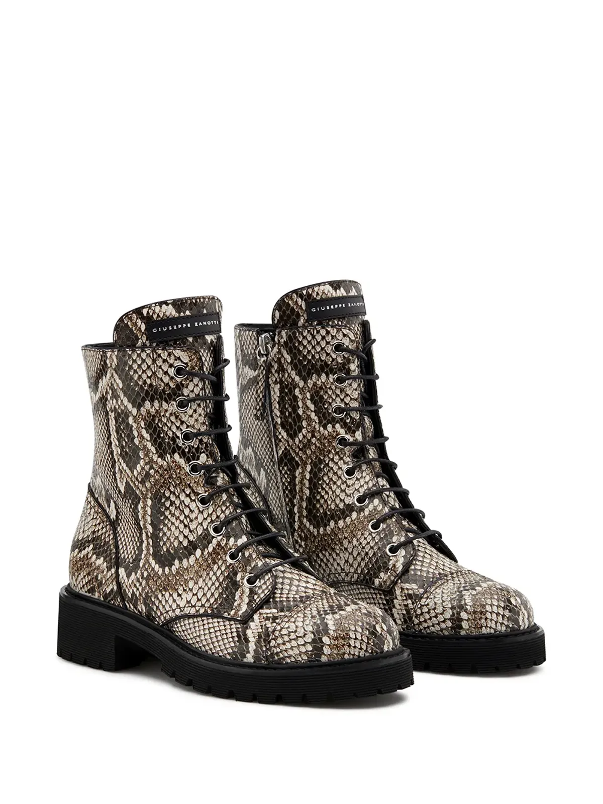 Giuseppe Zanotti Thora レースアップブーツ - 画像2