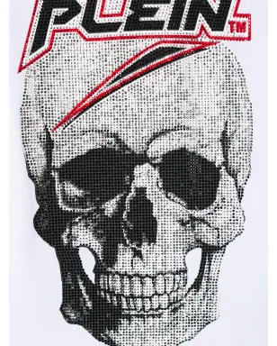 Philipp Plein Junior クルーネックTシャツ - ホワイト - サムネイル3