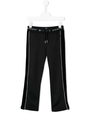 Givenchy Kids 4Gロゴ トラックパンツ ブラック - サムネイル1