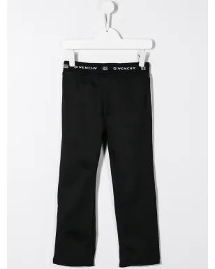 Givenchy Kids 4Gロゴ トラックパンツ ブラック - サムネイル2
