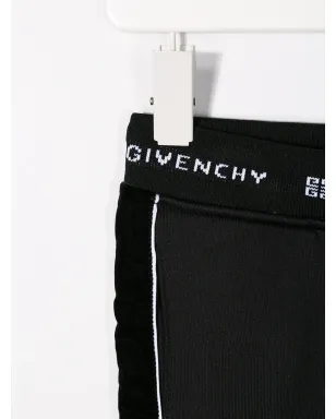 Givenchy Kids 4Gロゴ トラックパンツ ブラック - サムネイル3