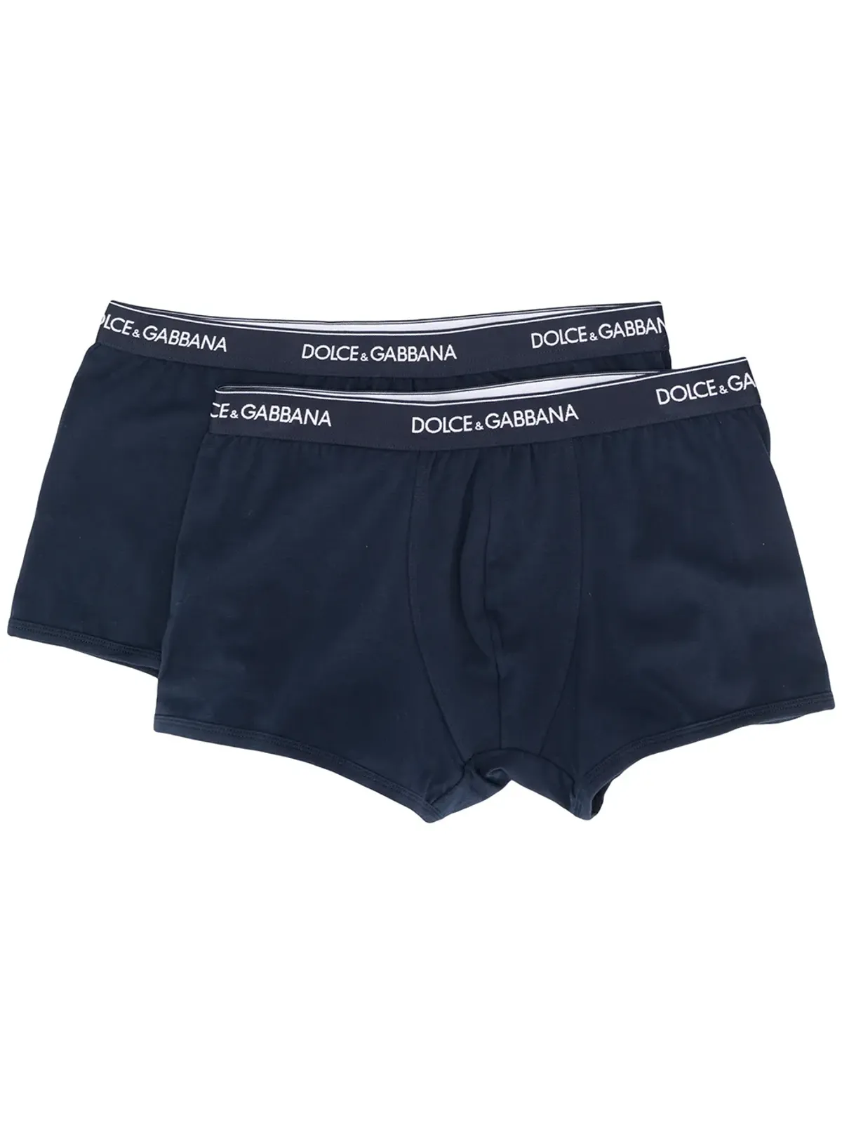 Dolce & Gabbana ロゴウエストバンド ボクサーブリーフ（2枚組） - 画像1