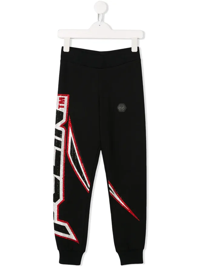 Philipp Plein Junior Philipp Plein Junior Space Plein ジョギングトラウザーの商品画像