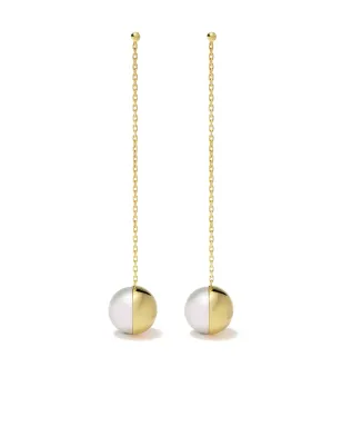TASAKI 18K イエローゴールド アルレキン イヤリング - サムネイル1