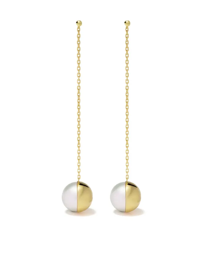 TASAKI TASAKI 18K イエローゴールド アルレキン イヤリングの商品画像