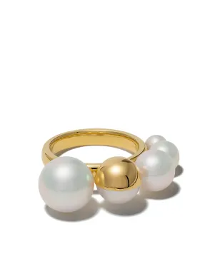 TASAKI 18kt イエローゴールド M/G シェルリング - サムネイル1