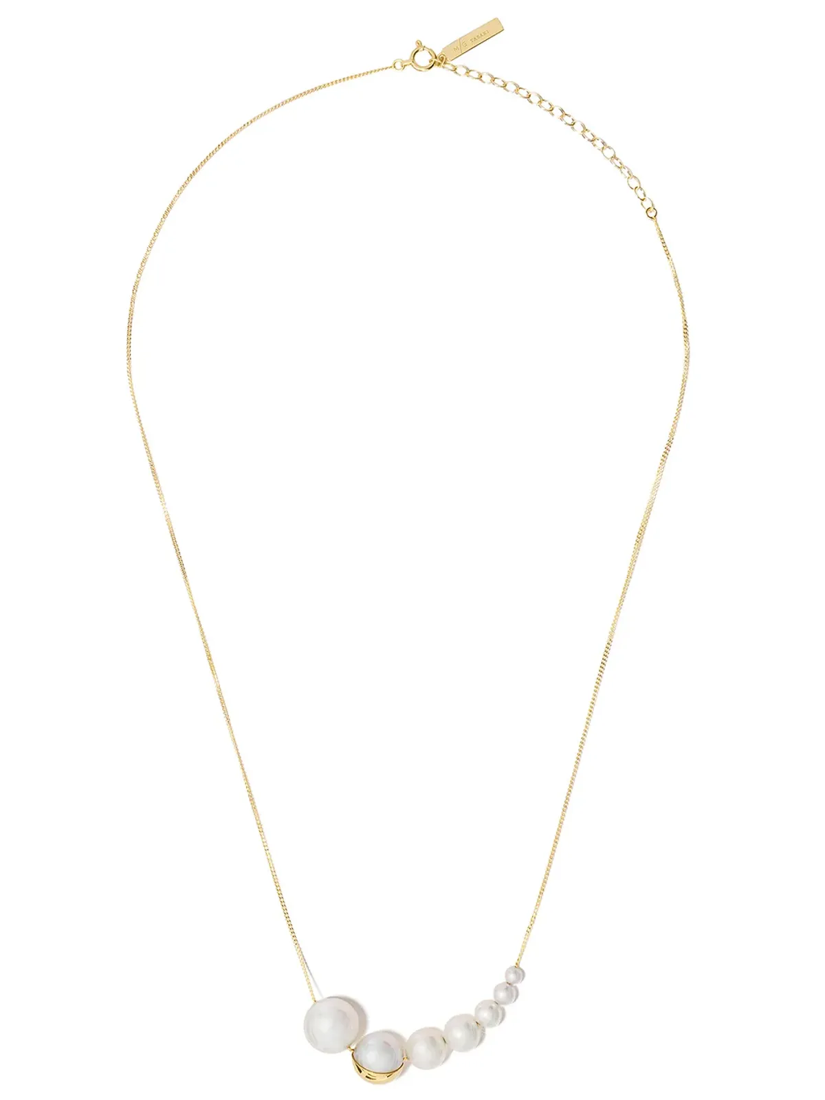 TASAKI 18K イエローゴールド シェル ペンダント - 画像1