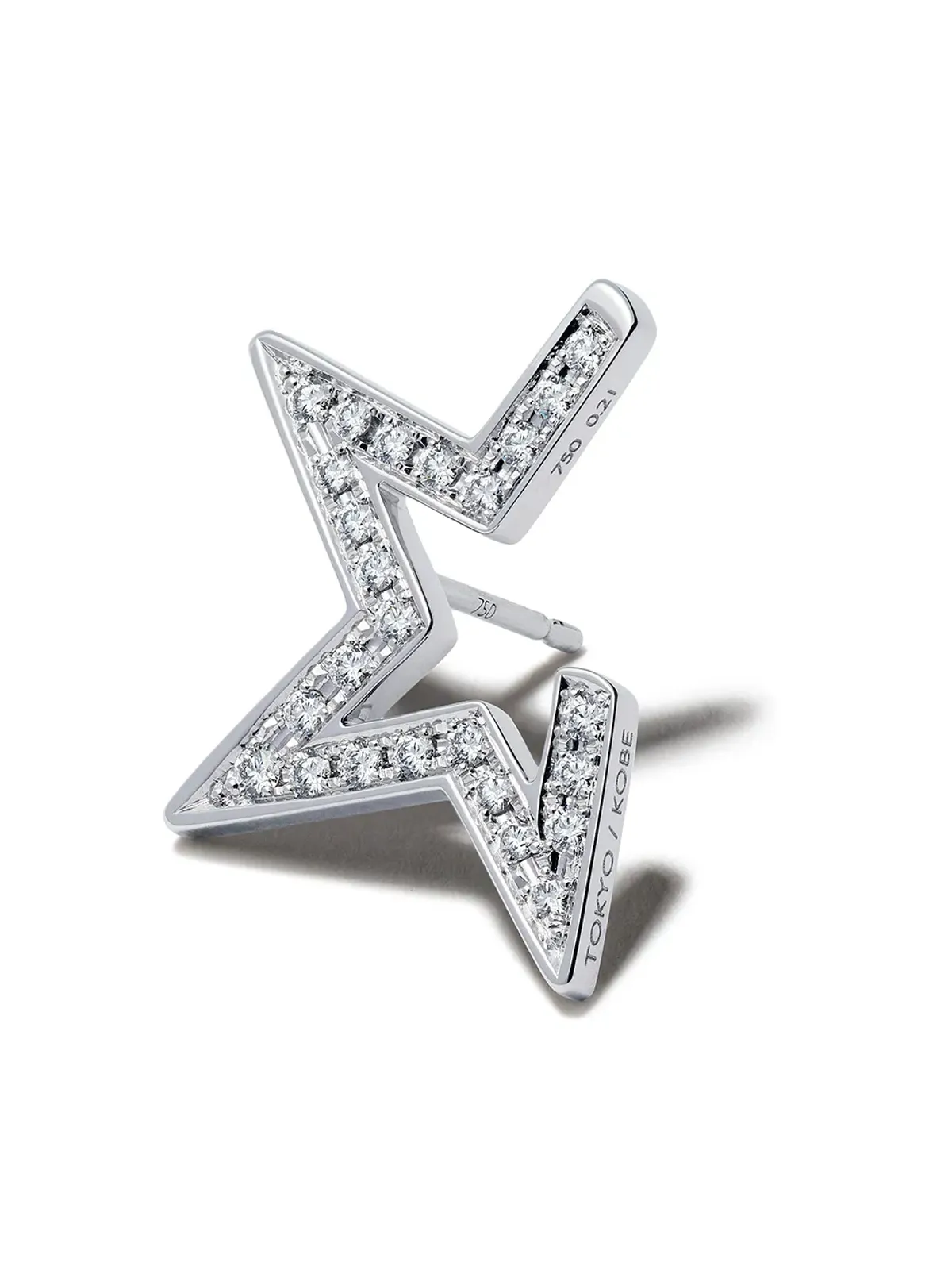 TASAKI アブストラクトスター ピアス - 画像3