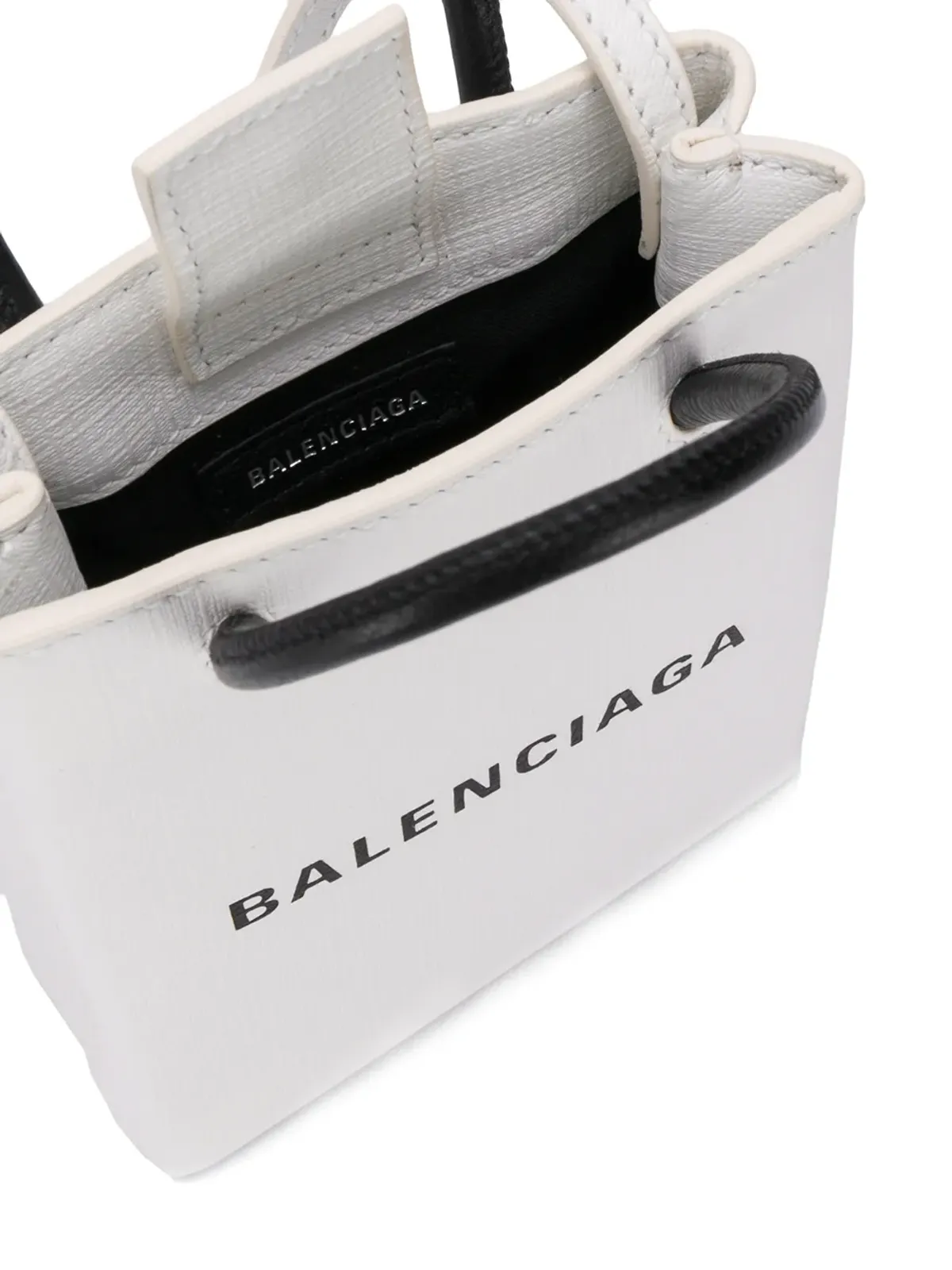 Balenciaga ロゴプリント トートバッグ - 画像5