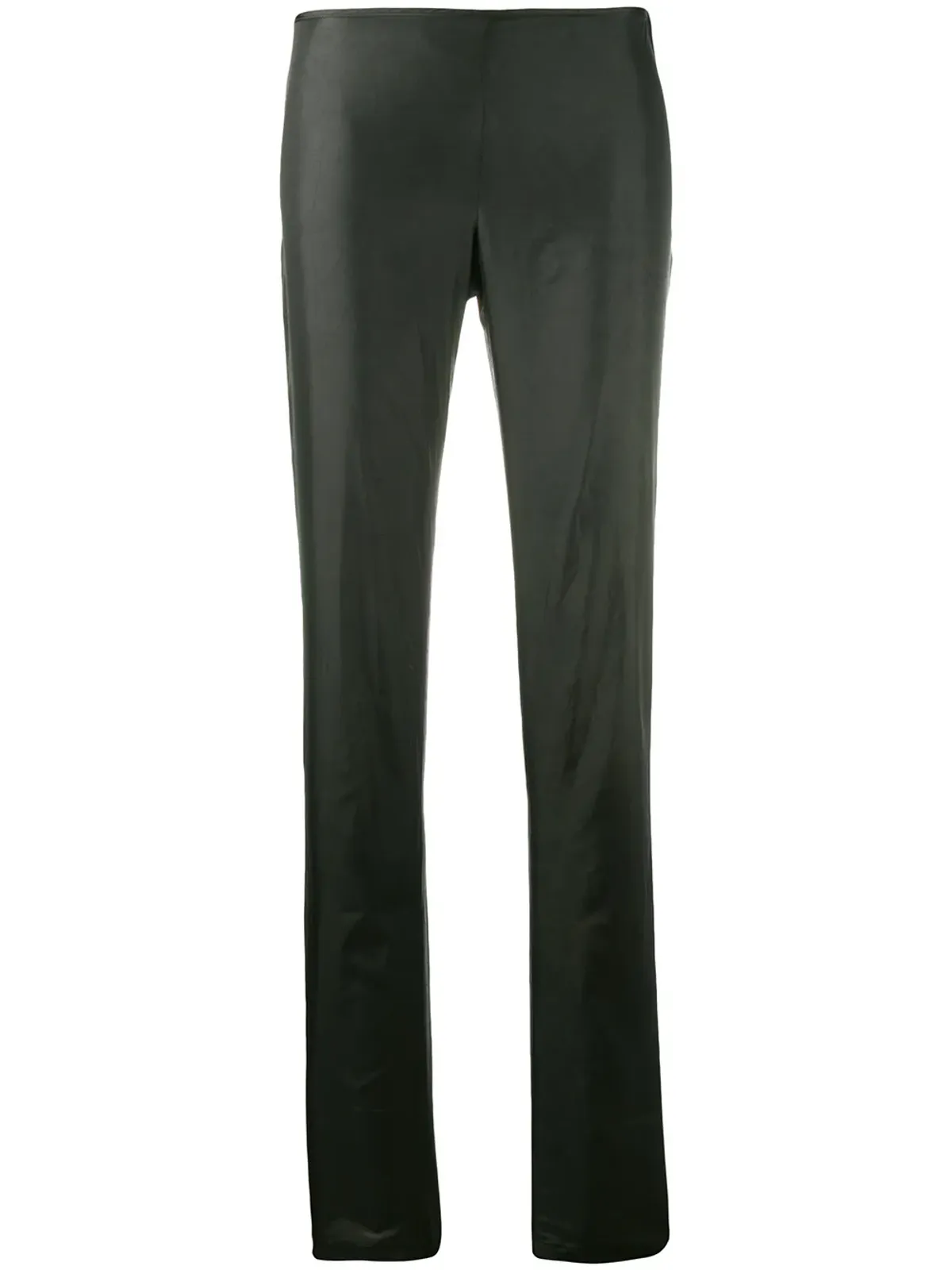 Jean Paul Gaultier Pre-Owned ギャザー入りスリムパンツ - Black - 画像1