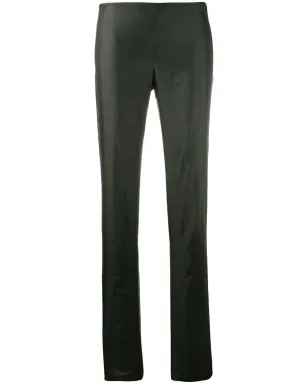 Jean Paul Gaultier Pre-Owned ギャザー入りスリムパンツ - Black - サムネイル1