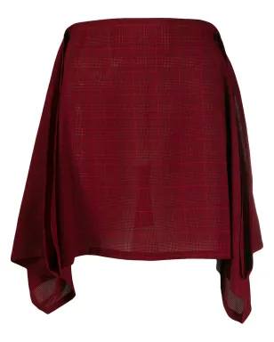 Jean Paul Gaultier Pre-Owned レッドのチェック柄スカート - サムネイル1