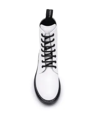 Alexander McQueen プラットフォーム アンクルブーツ - White - サムネイル4