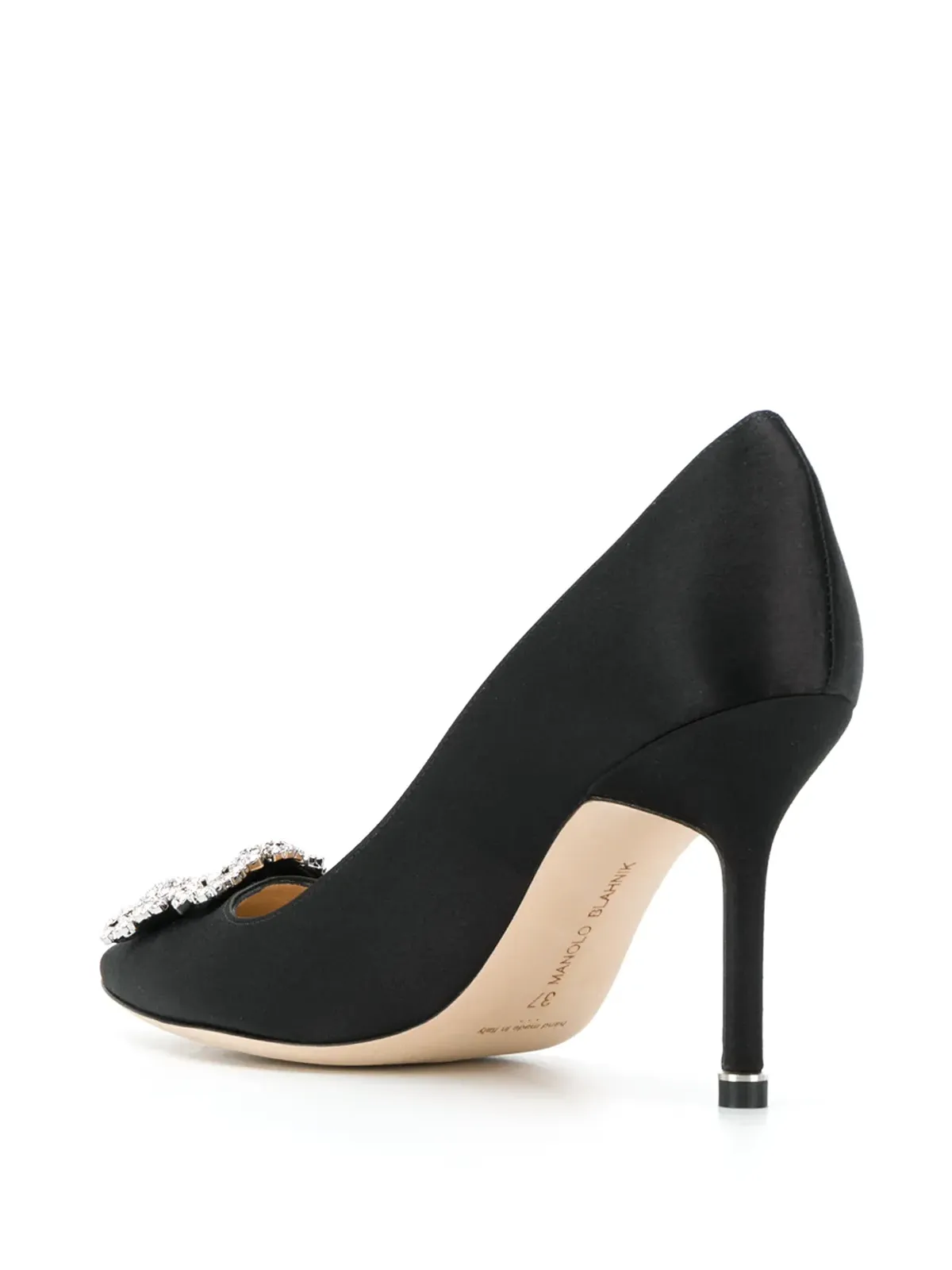 Manolo Blahnik Hangisi pumps - Black - 画像3