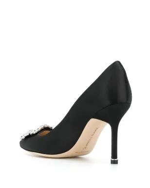 Manolo Blahnik Hangisi pumps - Black - サムネイル3