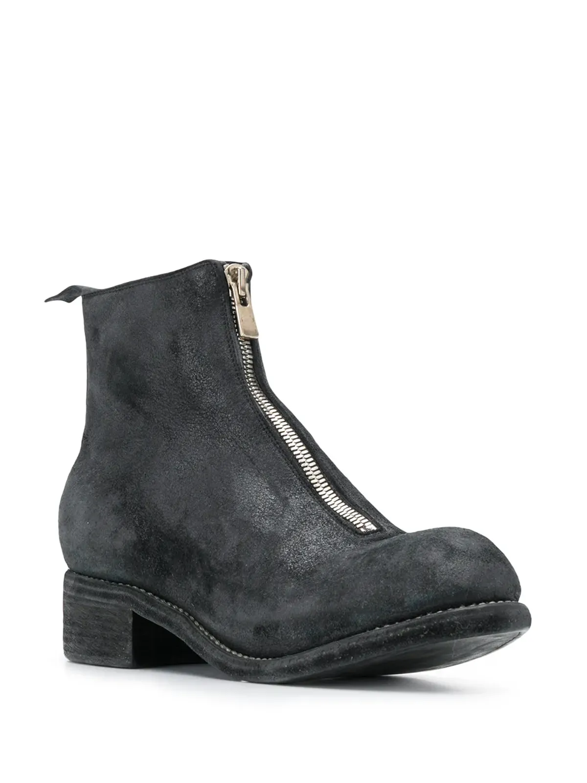 Guidi フロントジップブーツ - ブラック - 画像2