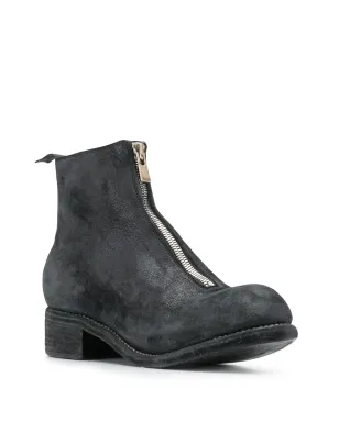 Guidi フロントジップブーツ - ブラック - サムネイル2