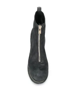 Guidi フロントジップブーツ - ブラック - サムネイル4