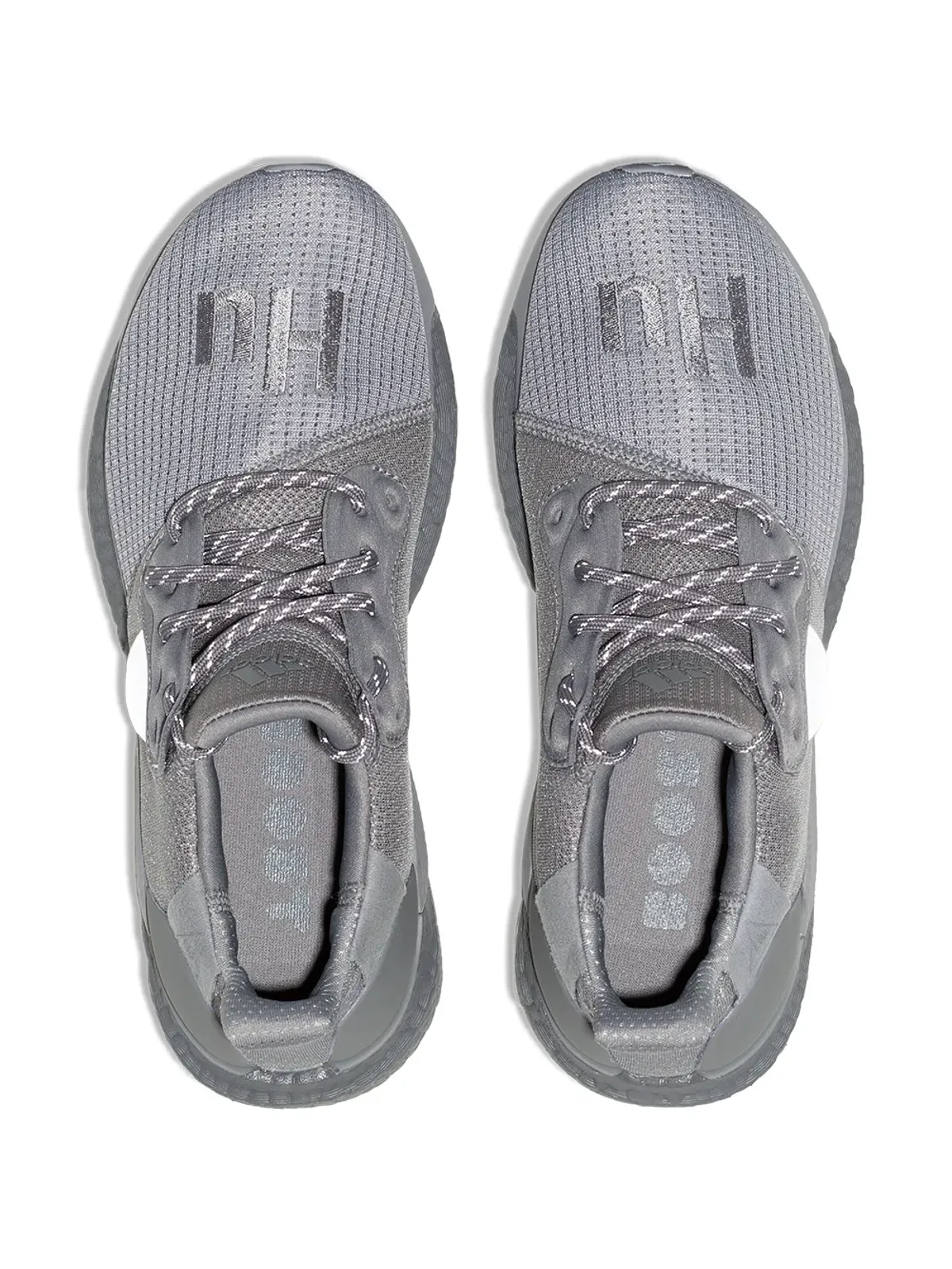 adidas x Pharrell Williams Solar Hu Glide PRD グレー スニーカー - 画像5