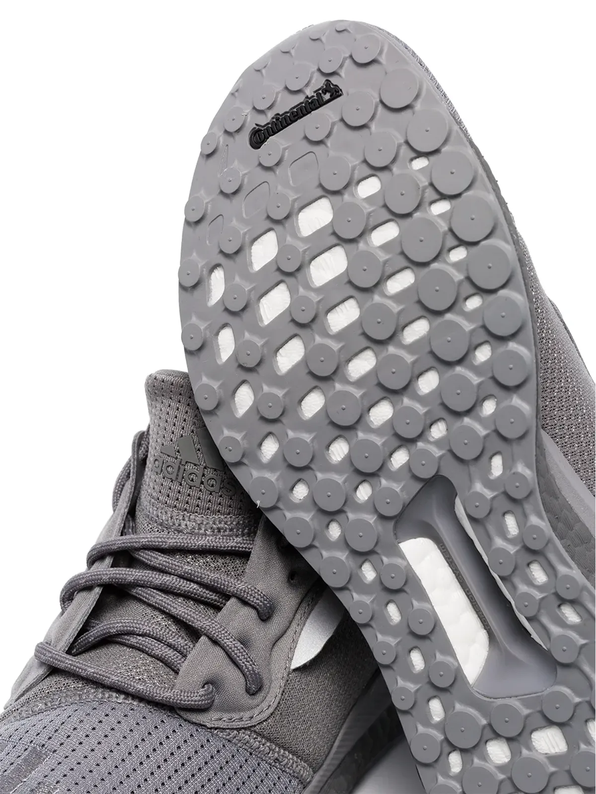 adidas x Pharrell Williams Solar Hu Glide PRD グレー スニーカー - 画像4