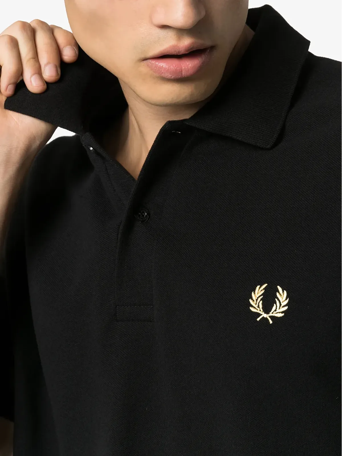 Fred Perry Made in England polo shirt - Black - 画像5