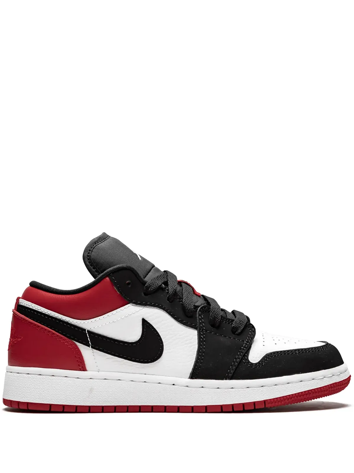 Jordan Kids エアジョーダン1ロー ブラックトゥ スニーカー - 画像1