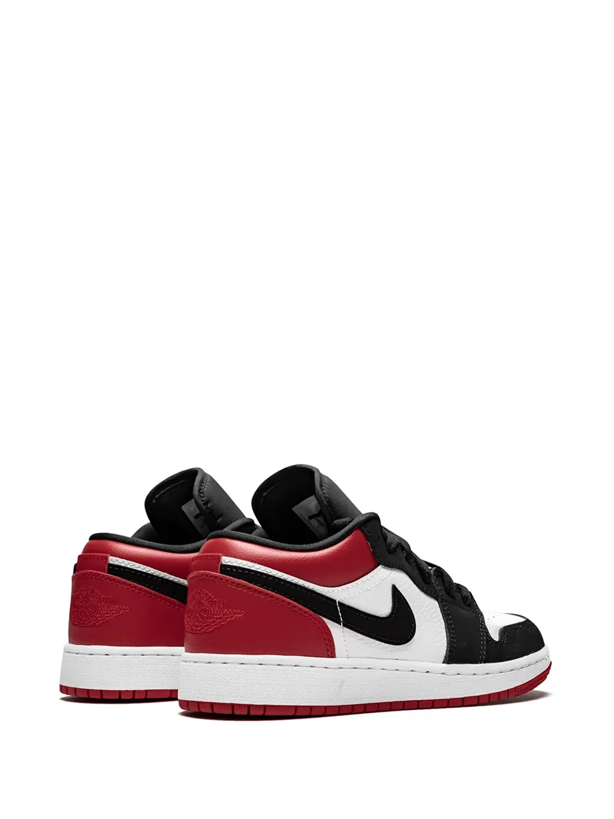 Jordan Kids エアジョーダン1ロー ブラックトゥ スニーカー - 画像3