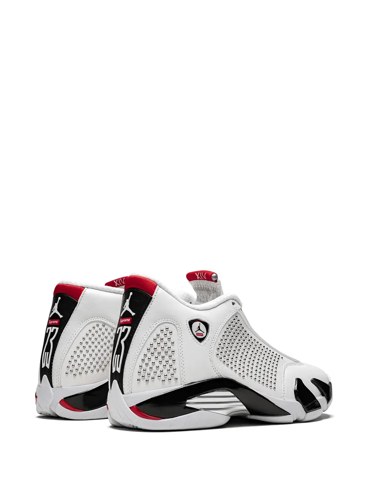 Jordan | ジョーダン×Supreme エアジョーダン 14 レトロ スニーカー（ホワイト） - 画像3